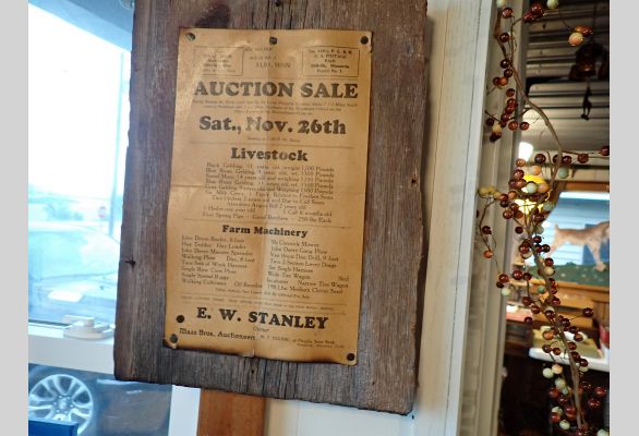 Auction listing photo
